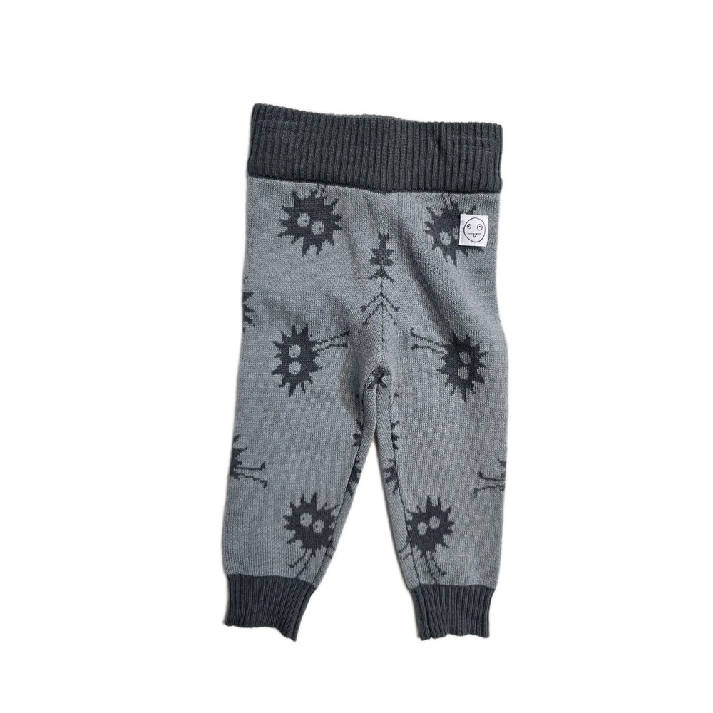 Indikidual Kids Baby Knit‎ Pants  Gray 12 Months  NWT